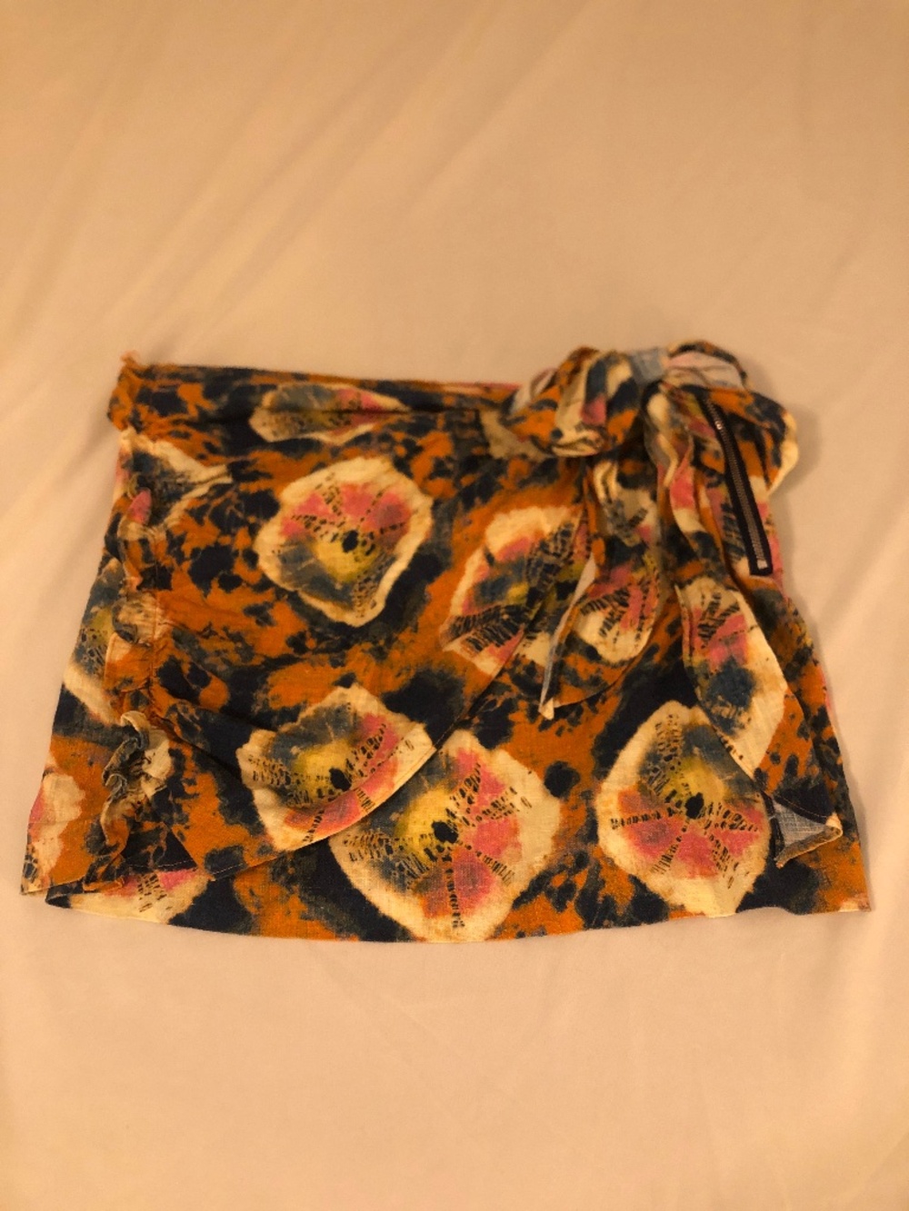 Free People tie dye skirt